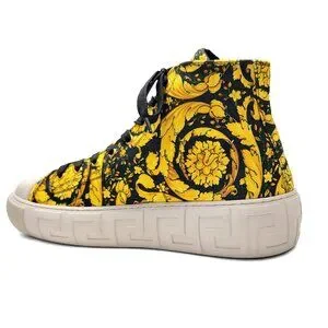 【関税込み】Low Top Sneakers - Versace - Leather - Yellow $_57.PNG?set_id=880000500F